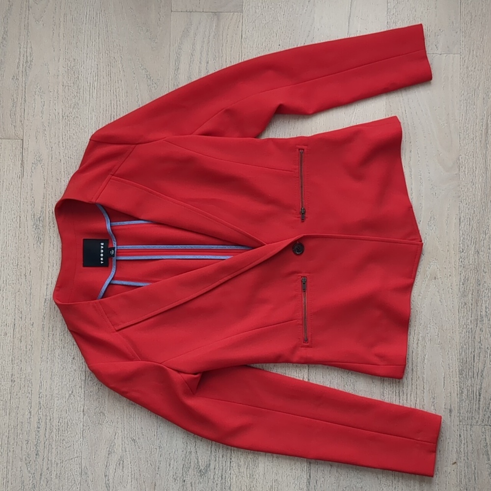 Trouve Orange Blazer